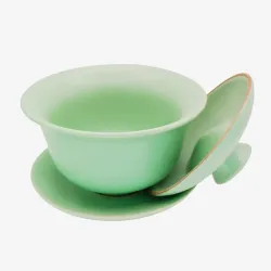 Gaiwan de porcelana Ru Yao de 120 mls.