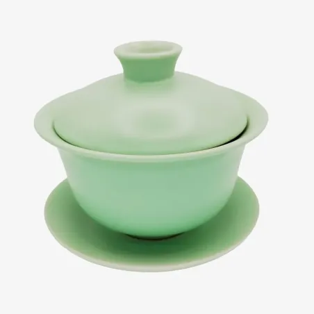 Gaiwan de porcelana Ru Yao de 120 mls.