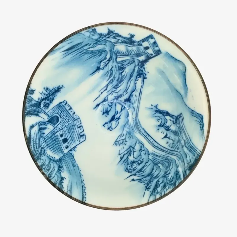 Set de cuencos de porcelana con muralla de 50 mls.