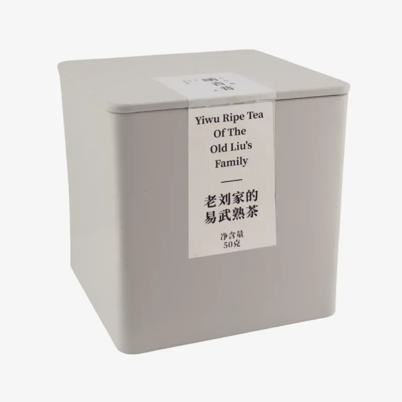 2021 Yiwu Old Liu Family Shu Puerh-Té Puer - Heicha-Kiyama Tea