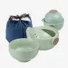 Set de Gongfu para viaje Celadon 160 ml