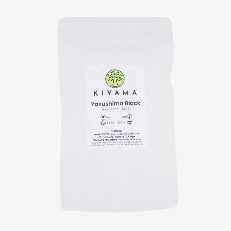 Té Negro Natural de Yakushima Island 'Kiyama'