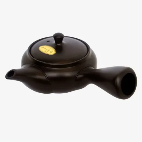 Kyusu 'Kurai' Tokoname 170 ml.
Tétera Japonesa torneada o moldeada a mano.