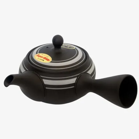Kyusu 'Shiroi Ba' Tokoname 230 ml.
Tétera Japonesa torneada o moldeada a mano.