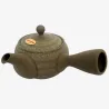 Kyusu 'Midori' Tokoname 310 ml.
Tétera Japonesa torneada o moldeada a mano.