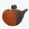 Kyusu 'Okama' Tokoname 380 ml.
Tetera Japonesa torneada o moldeada a mano.
