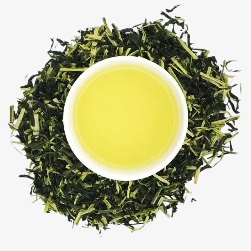 Té Verde Japonés de tallos con Sencha Té Verde Japonés de tallos con Sencha