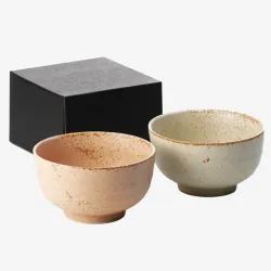 Cuencos 'Haki' para matcha 300 ml.